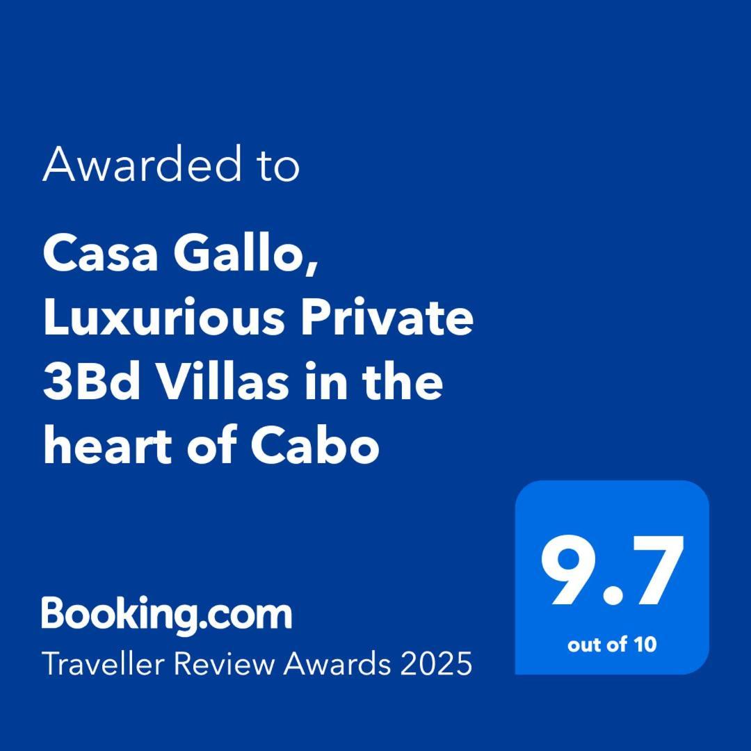 קאבו סן לוקאס Casa Gallo, Heated Pool, Exclusive Beach & Great Location מראה חיצוני תמונה